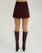 A Line Skirt - Syrah - Summi Summi