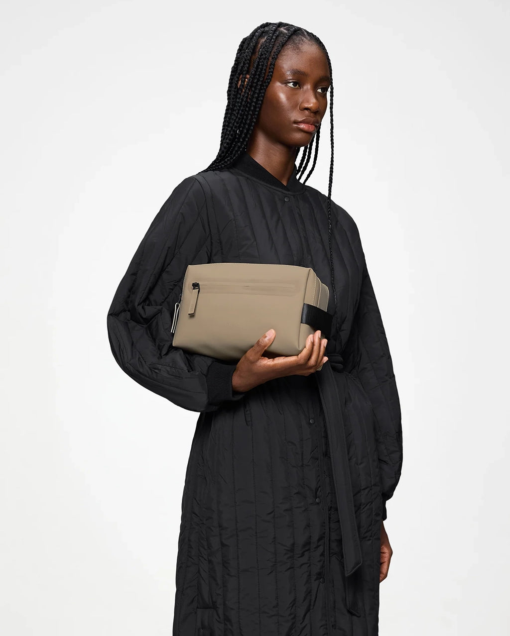 Wash Bag Zip W3 - Beige by Rains