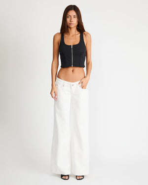 00 Wide White Recycled - White
