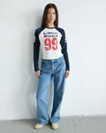 95 Mid Rise Baggy Jeans - Selena