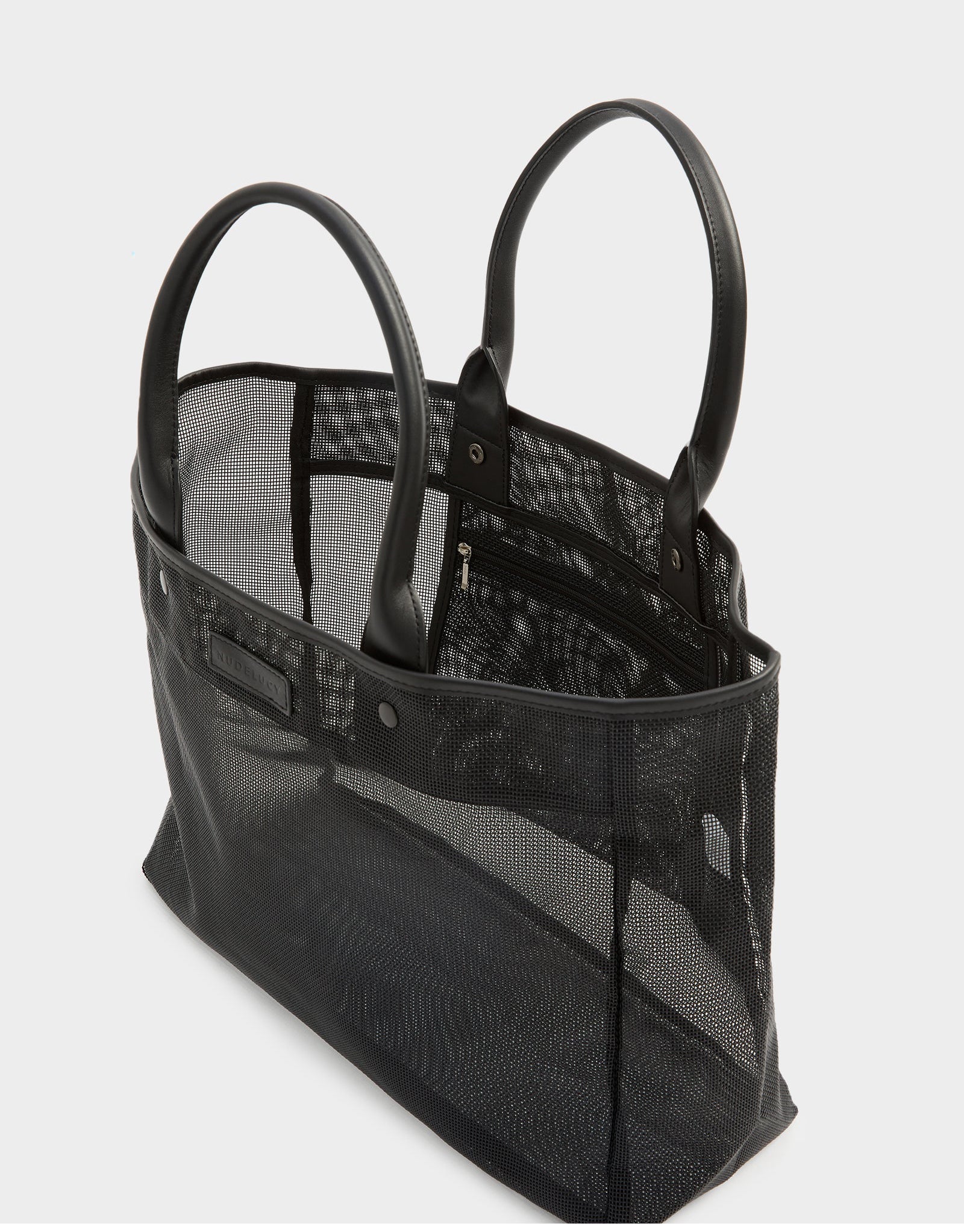 Onda Mesh Tote Bag - Black