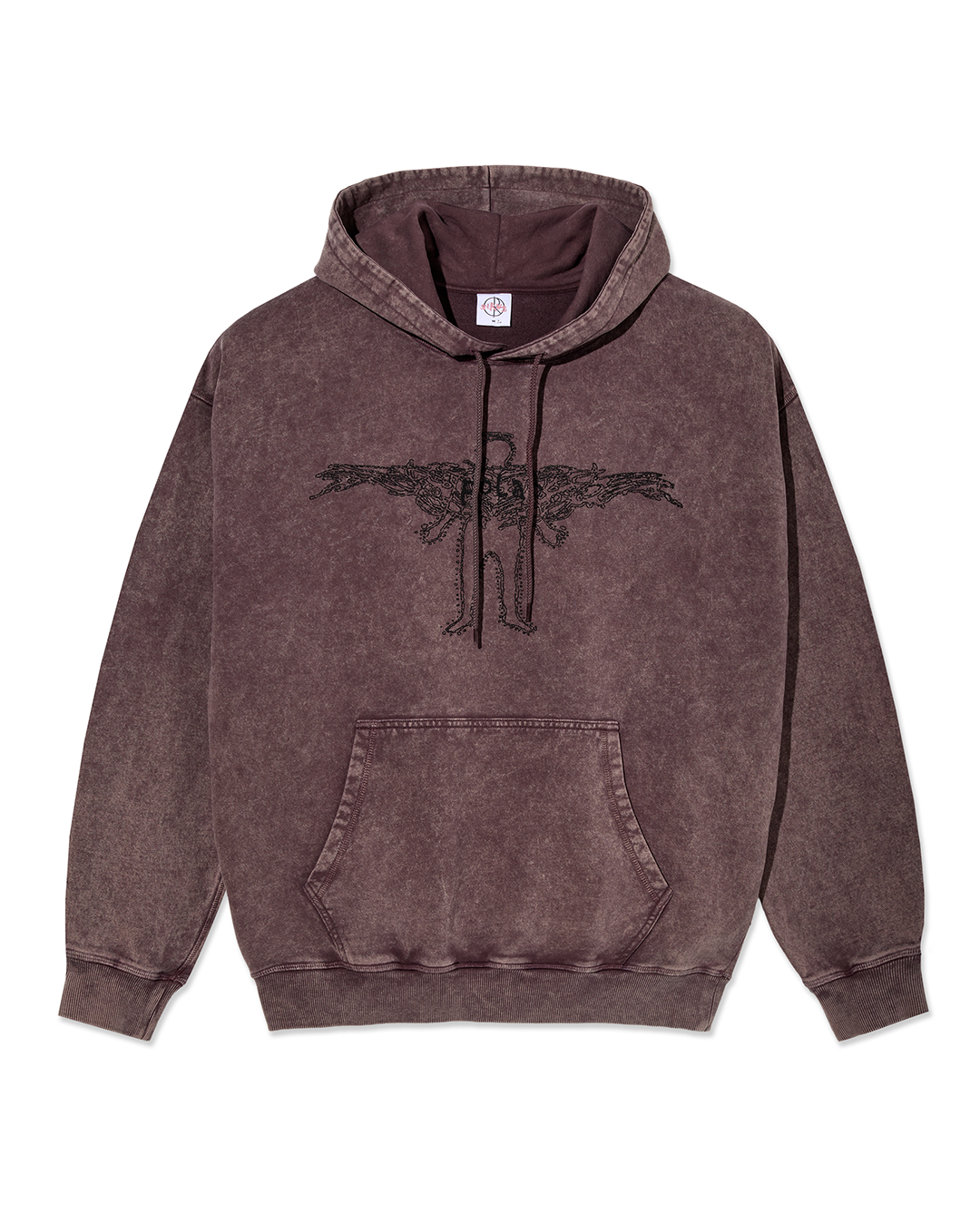 Acid Frank Hoodie Soul - Bordeaux 1