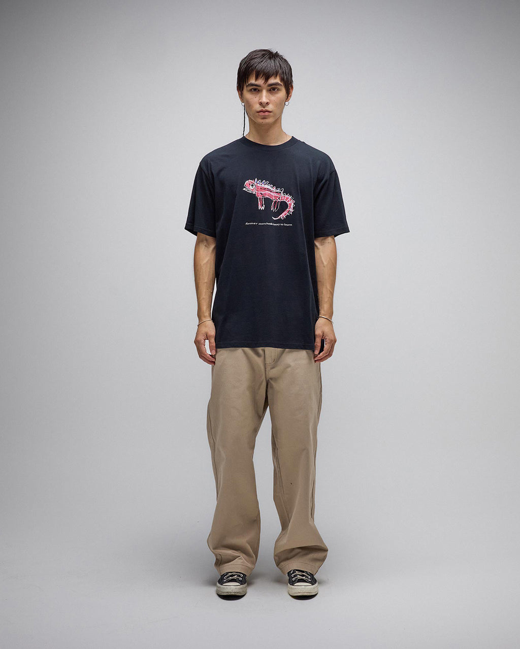 Adole T-Shirt - Black - Former