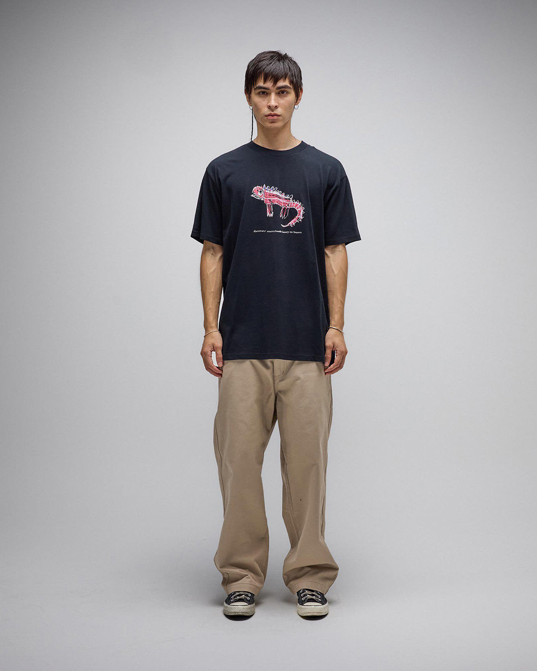 Adole T-Shirt - Black - Former