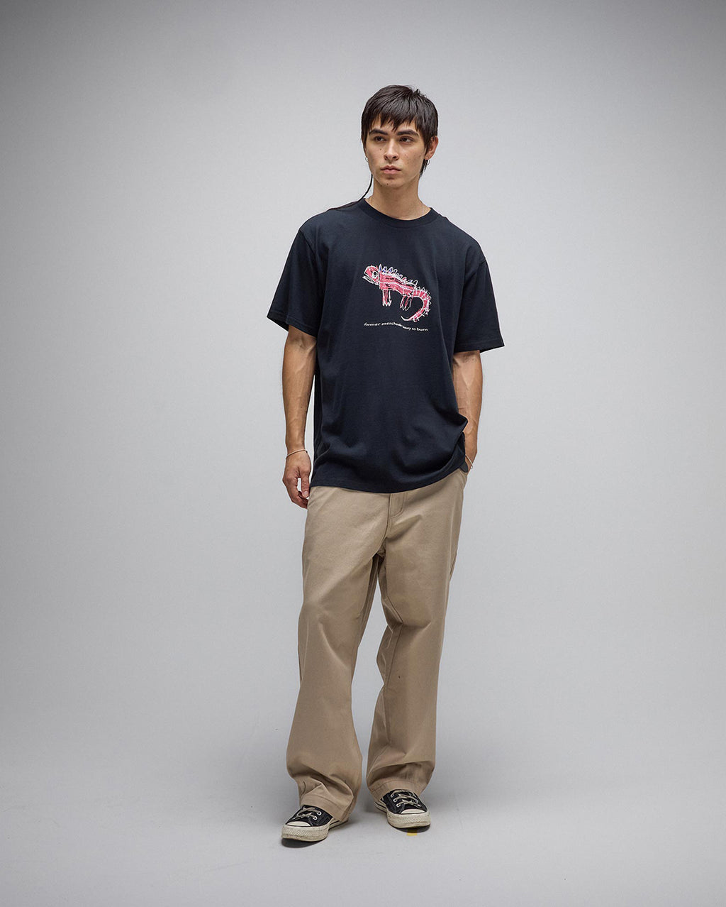 Adole T-Shirt - Black - Former