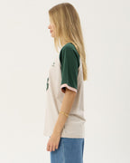 Give Em Hell - Recycled Oversized Tee - Moonbeam 5