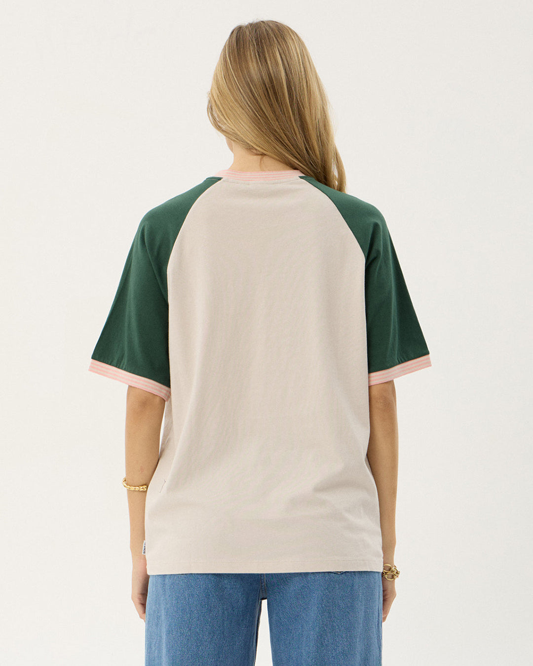 Give Em Hell - Recycled Oversized Tee - Moonbeam 6