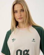 Give Em Hell - Recycled Oversized Tee - Moonbeam 8