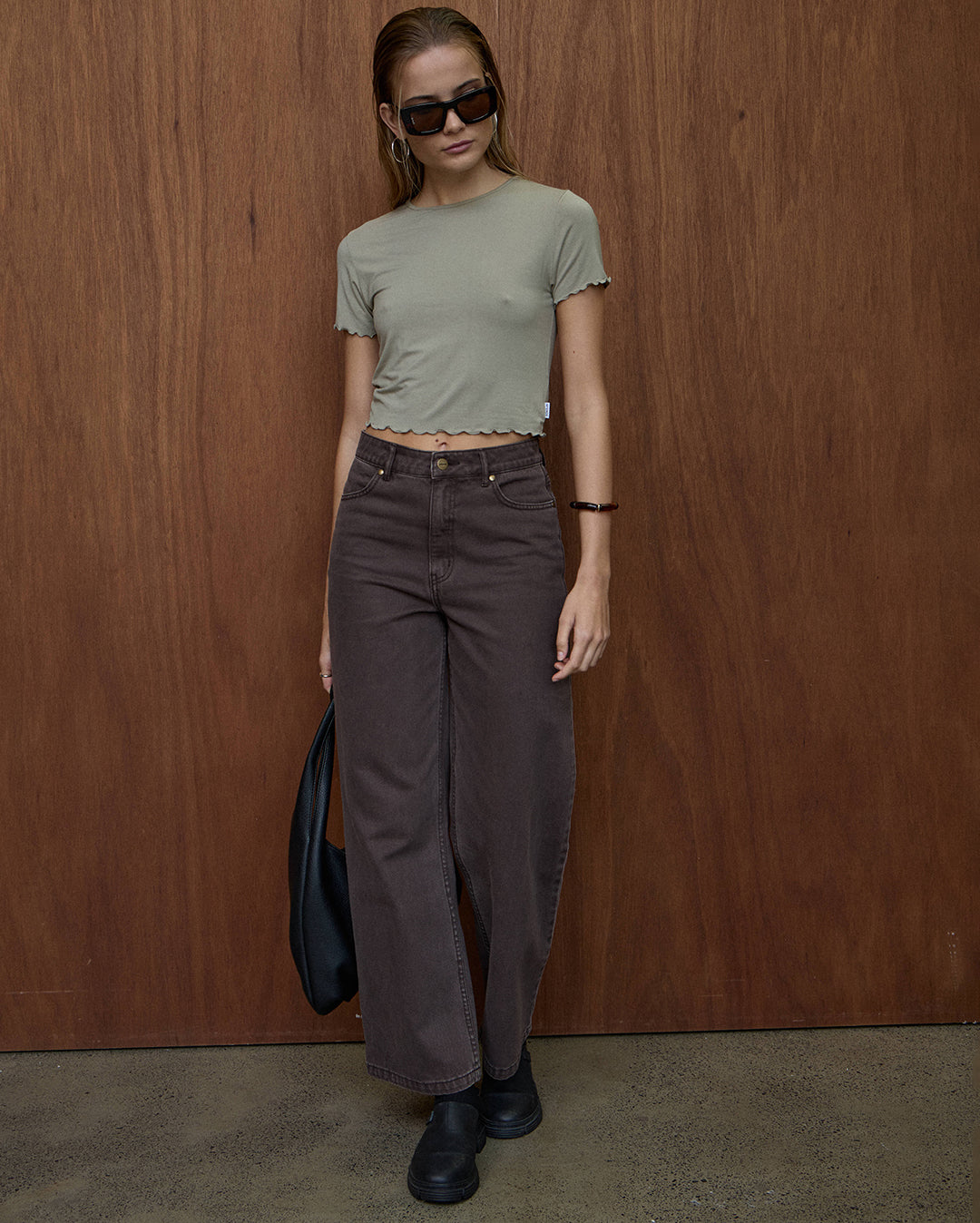 Indah - Slinky Tee - Grey 6