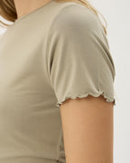 Indah - Slinky Tee - Grey 7