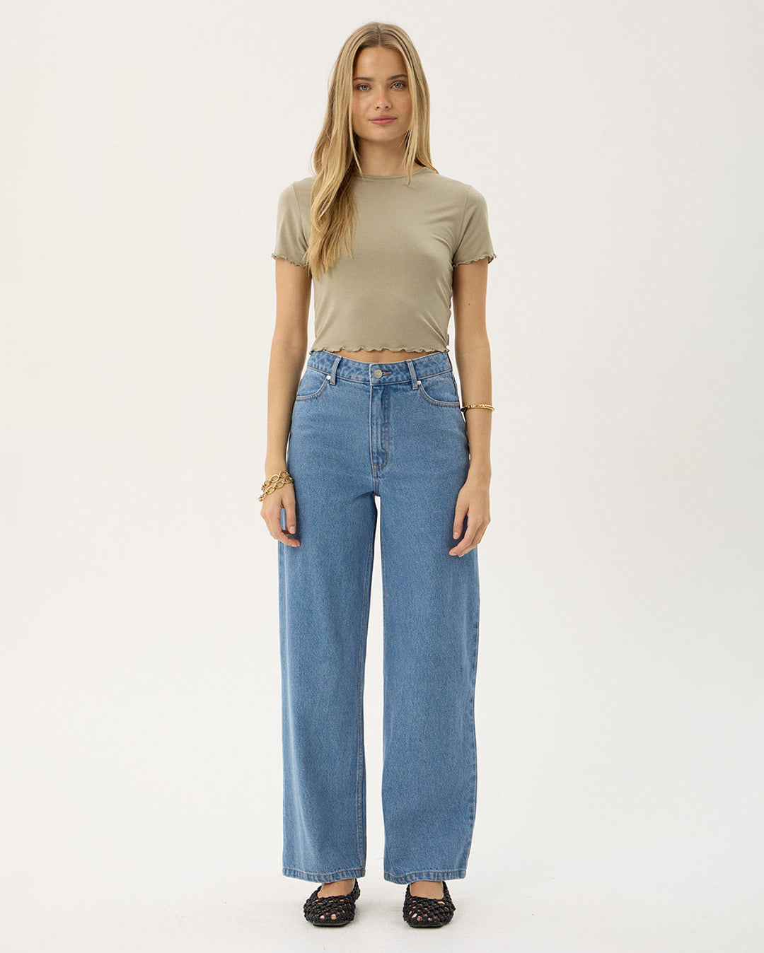 Indah - Slinky Tee - Grey 8