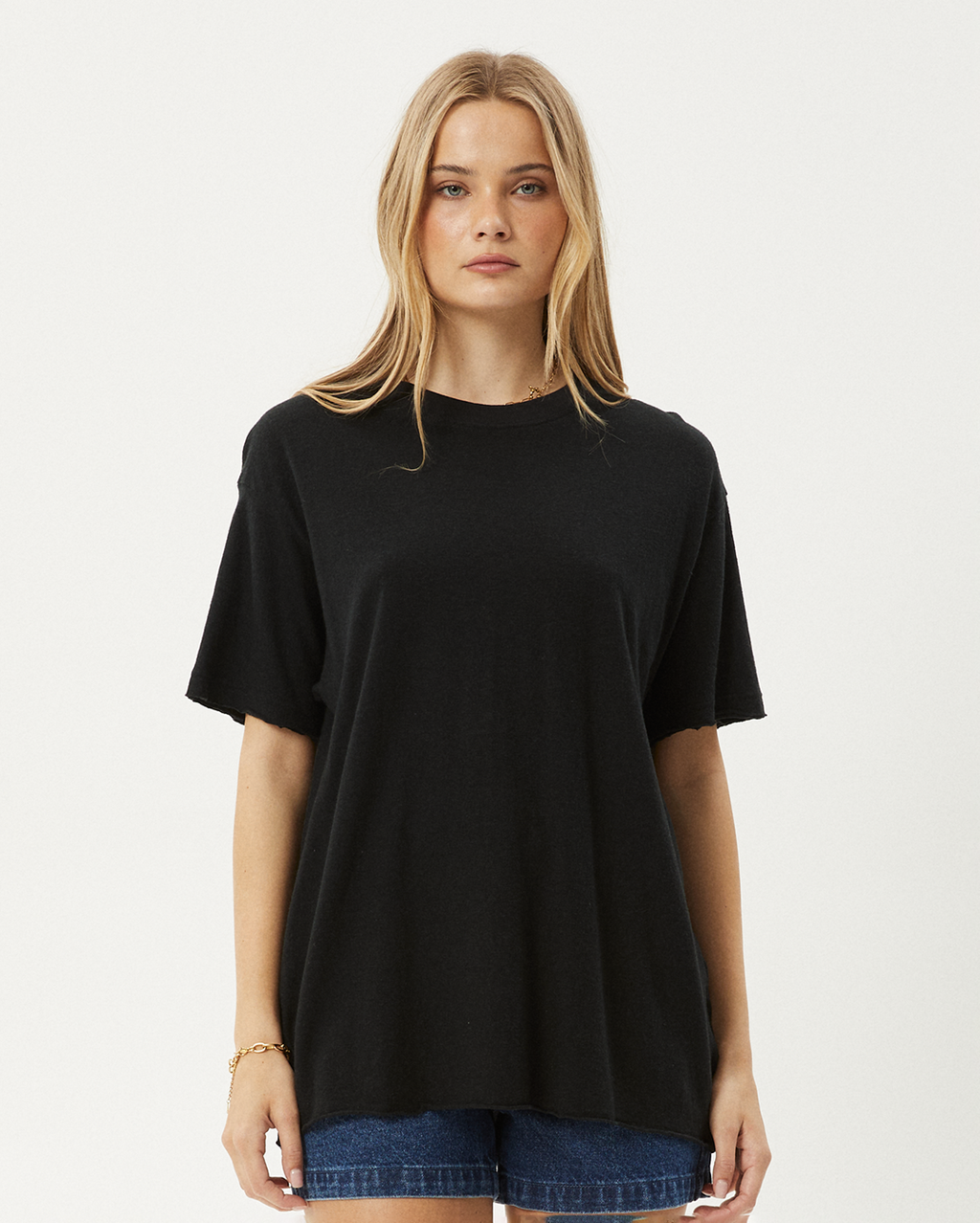 Slay - Hemp Oversized Tee - Black 2