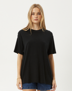 Slay - Hemp Oversized Tee - Black 2