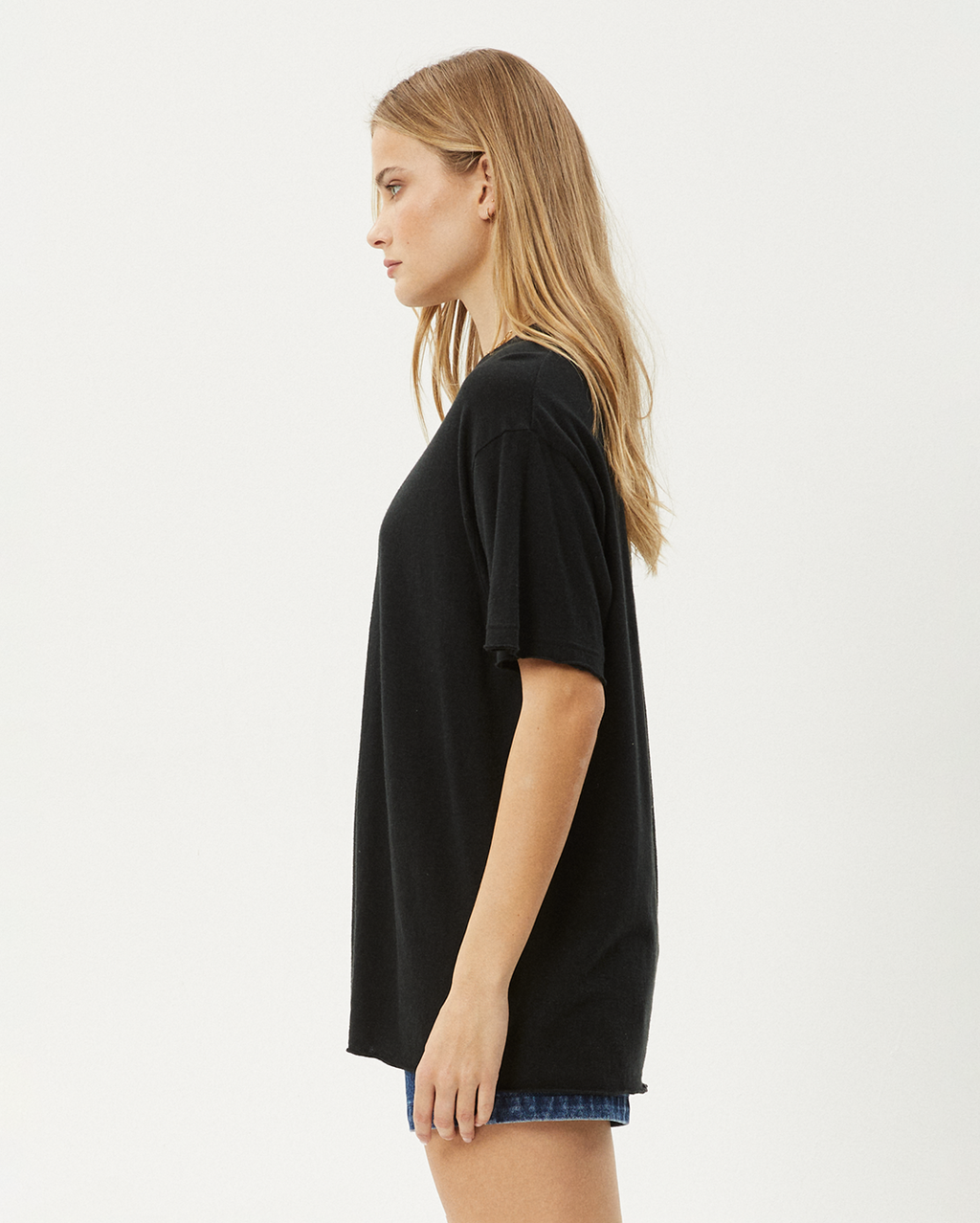 Slay - Hemp Oversized Tee - Black 4