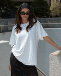 Slay - Hemp Oversized Tee - White 1