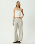 Sofia Reverb - Organic Wide Leg Pant - Moonbeam Check 1
