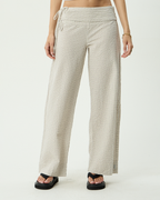 Sofia Reverb - Organic Wide Leg Pant - Moonbeam Check 3
