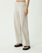 Sofia Reverb - Organic Wide Leg Pant - Moonbeam Check 5