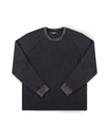 Ag Acid Long Sleeve Waffle - Acid Black - Former