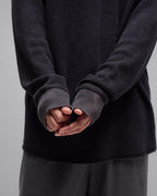 Ag Acid Long Sleeve Waffle - Acid Black - Former