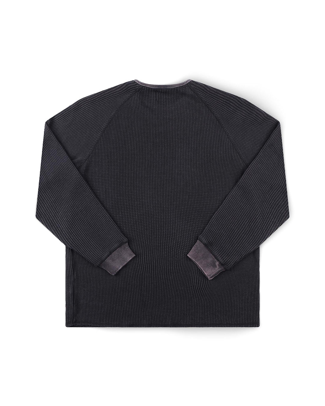 Ag Acid Long Sleeve Waffle - Acid Black - Former