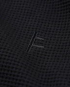 Ag Raglan Waffle - Black - Former
