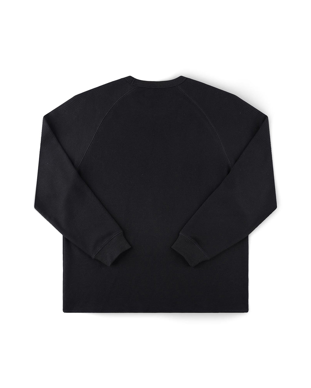 Ag Raglan Waffle - Black - Former