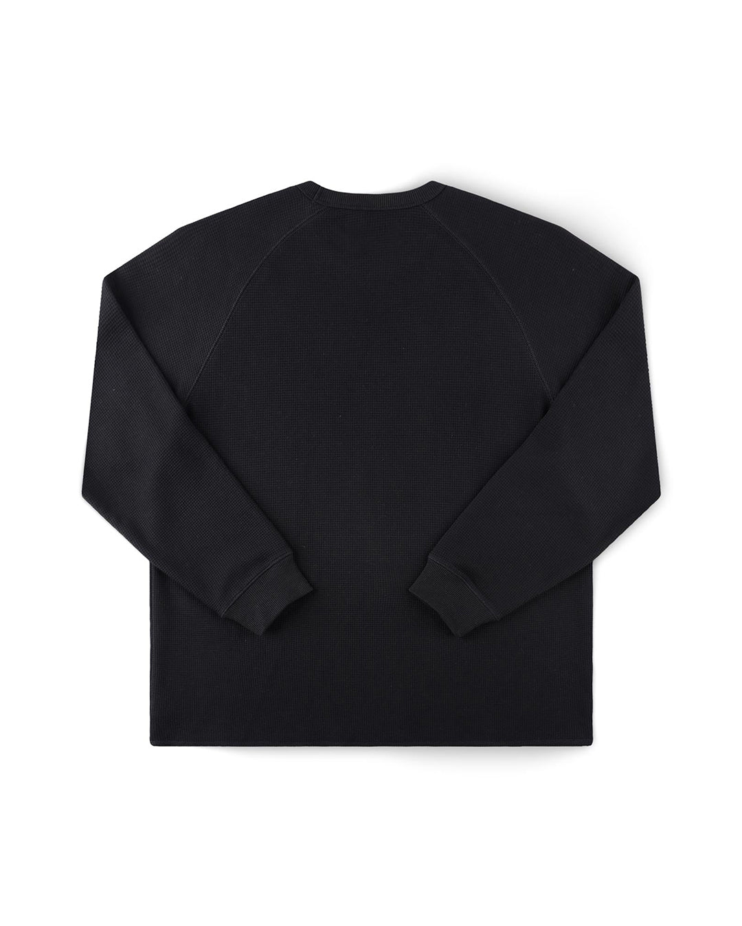 Ag Raglan Waffle - Black - Former
