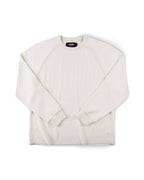Ag Raglan Waffle - Bone - Former