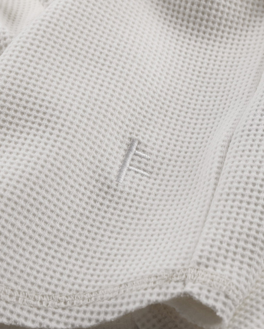 Ag Raglan Waffle - Bone - Former