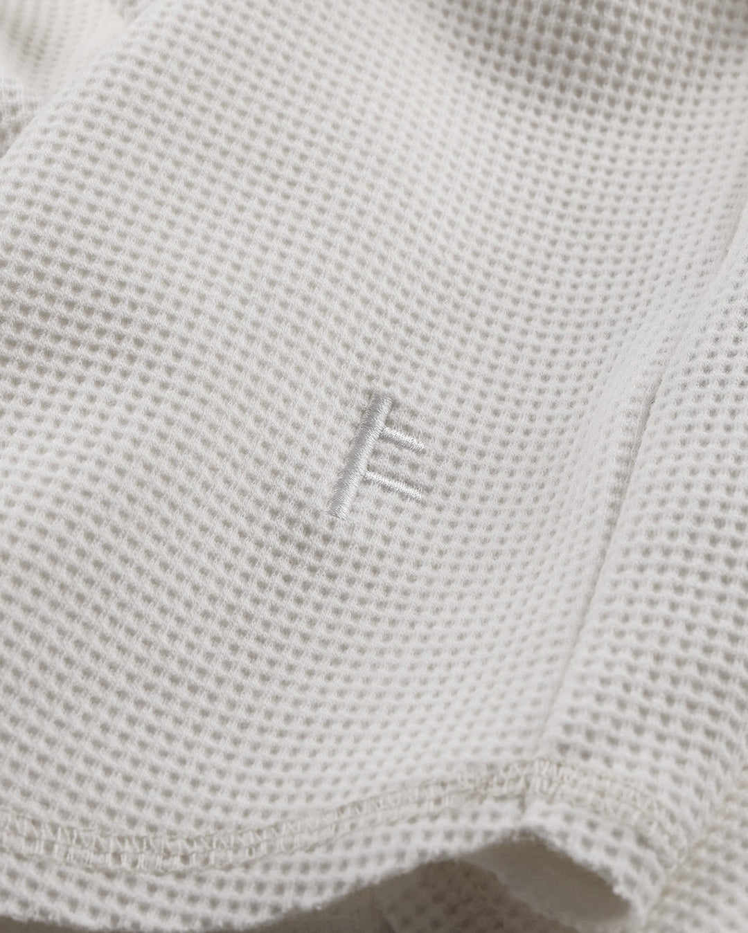 Ag Raglan Waffle - Bone - Former