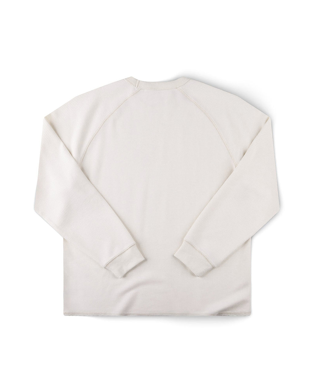 Ag Raglan Waffle - Bone - Former