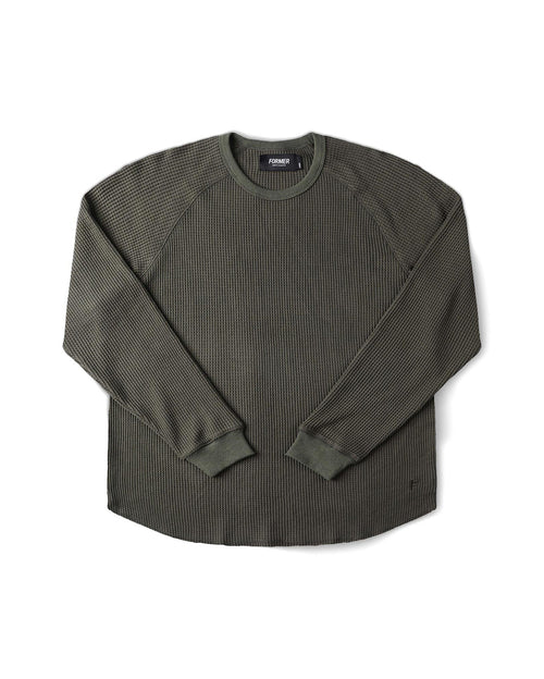AG Raglan Waffle - Surplus - Former