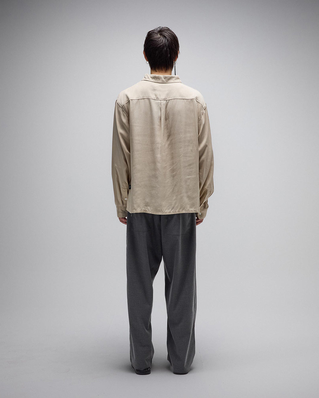 Ag Vivian Boxy Long Sleeve Shirt - Cream - Former