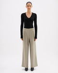 Akio Tailored Pant - Vine - Nude Lucy