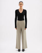 Akio Tailored Pant - Vine - Nude Lucy