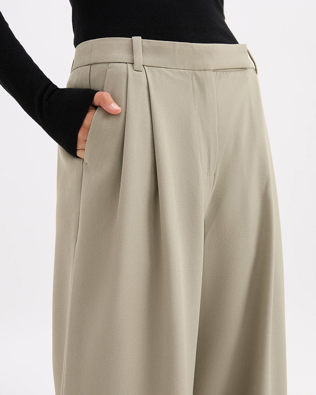 Akio Tailored Pant - Vine - Nude Lucy