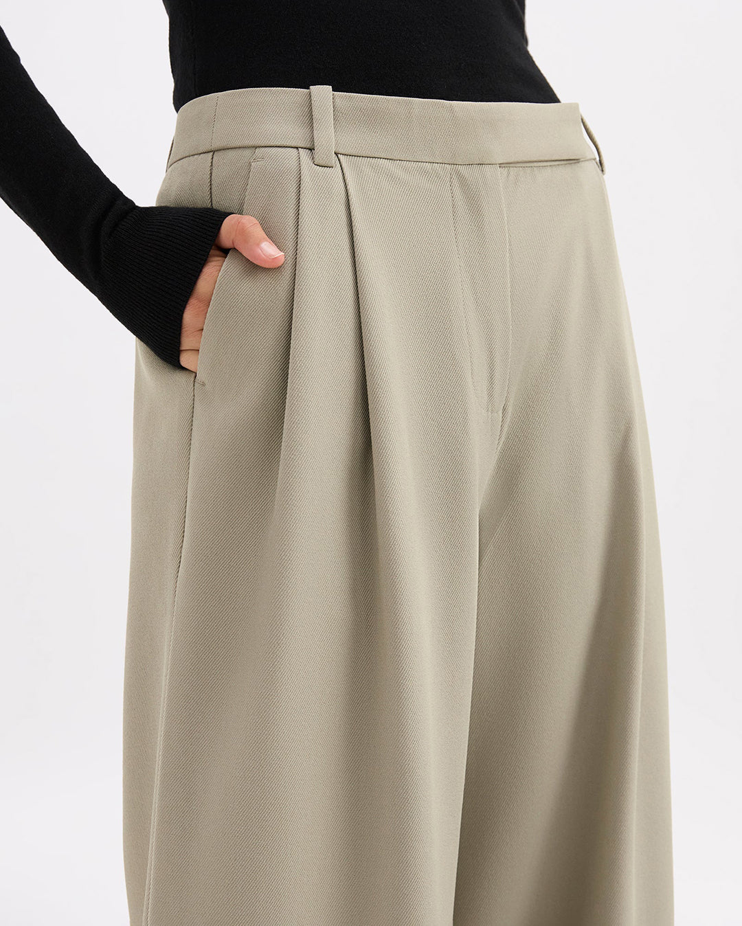 Akio Tailored Pant - Vine - Nude Lucy
