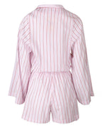 Aksel Playsuit - Fiori Stripe Palazzo - Faithfull The Brand
