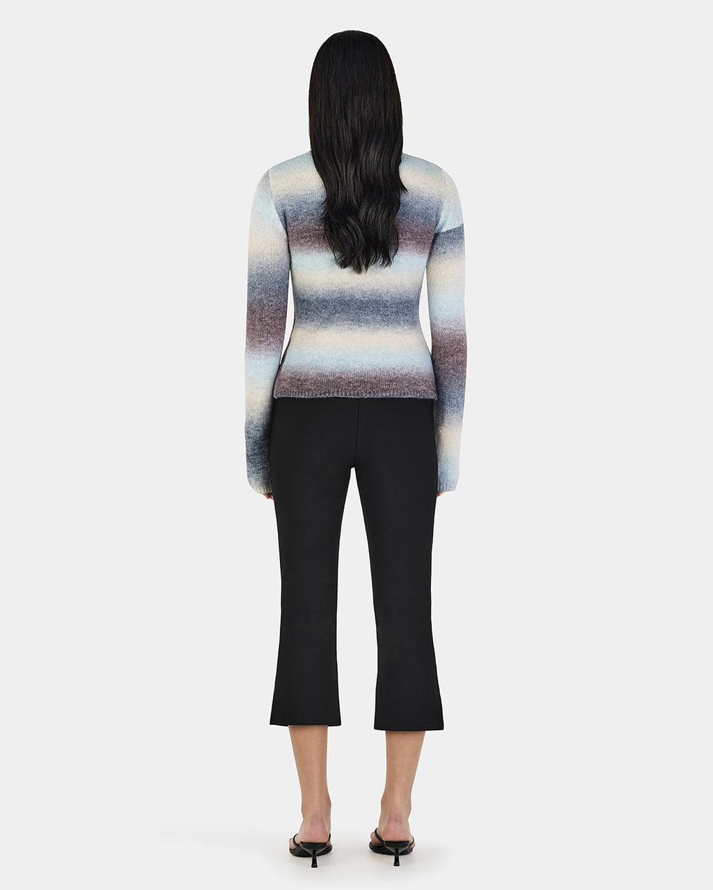 Alegra Asym Cardi - Cocoa Gradient - Ownley
