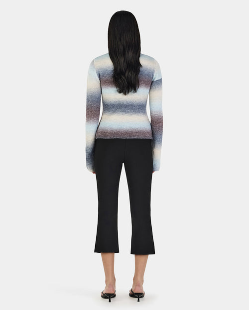 Alegra Asym Cardi - Cocoa Gradient - Ownley