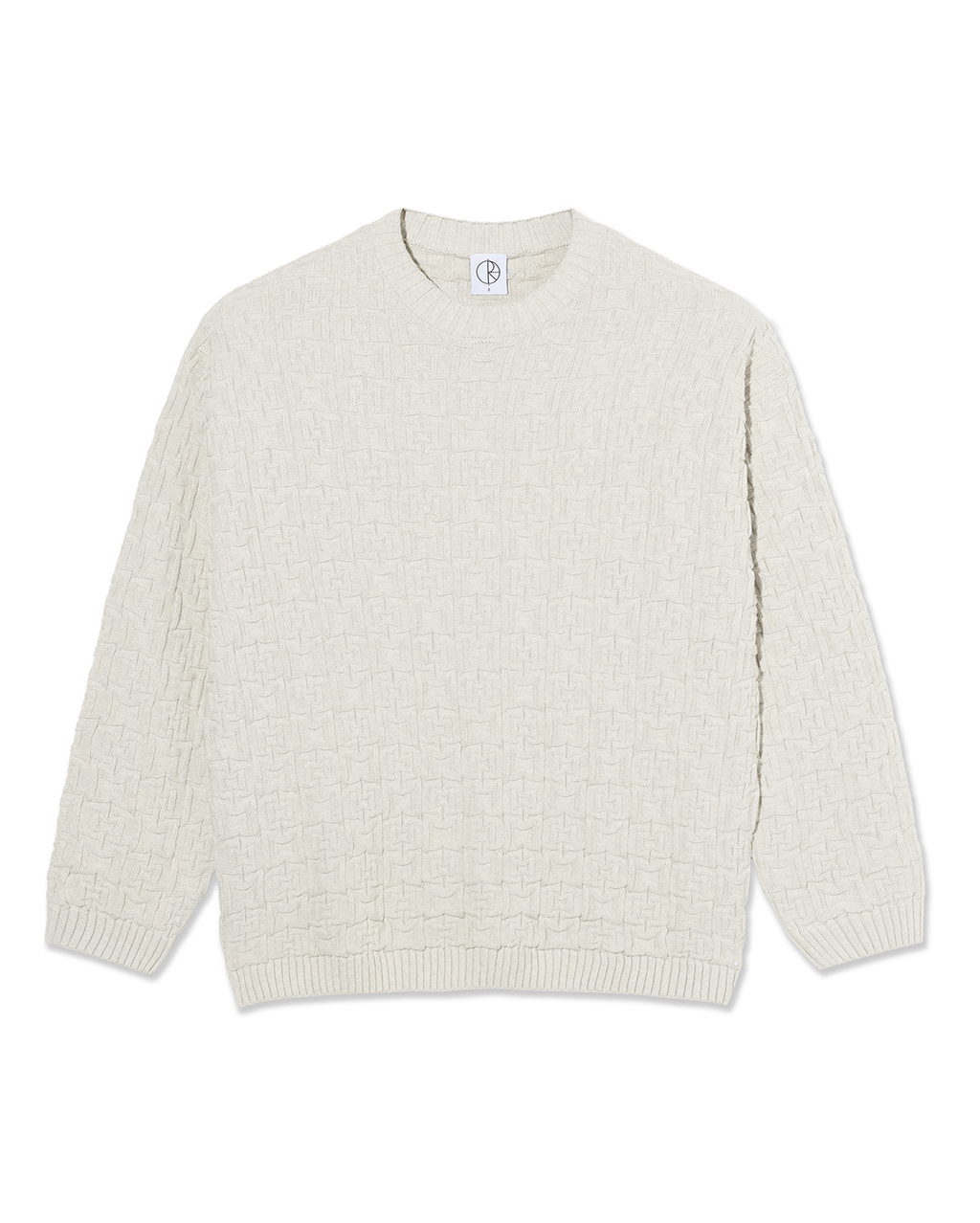 Alex Sweater - Ivory Grey Melange - Polar Skate Co