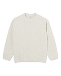Alex Sweater - Ivory Grey Melange - Polar Skate Co