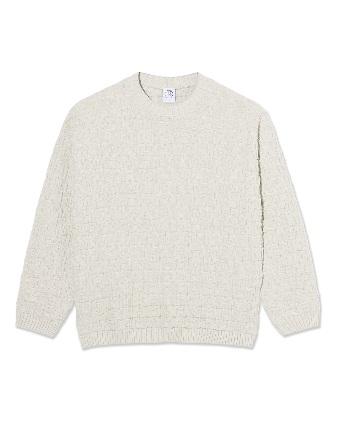 Alex Sweater - Ivory Grey Melange - Polar Skate Co