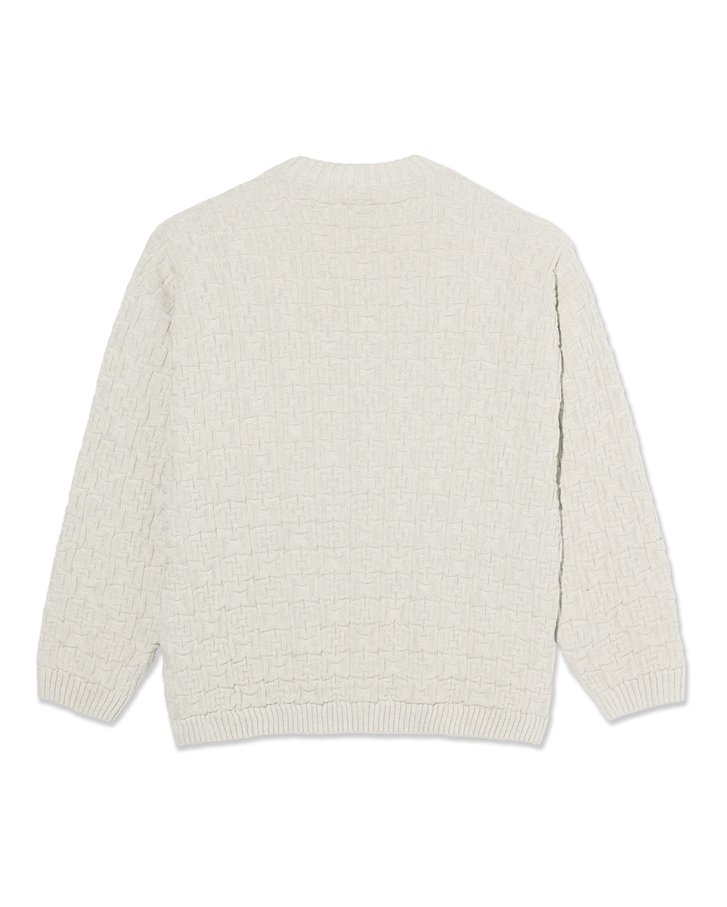 Alex Sweater - Ivory Grey Melange - Polar Skate Co