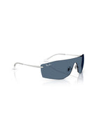 Alix Sunglasses - Silver/Dark Blue - Ray-Ban