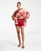 Long Sleeve Oversized Shirt - Aloha by Summi Summi - view 4