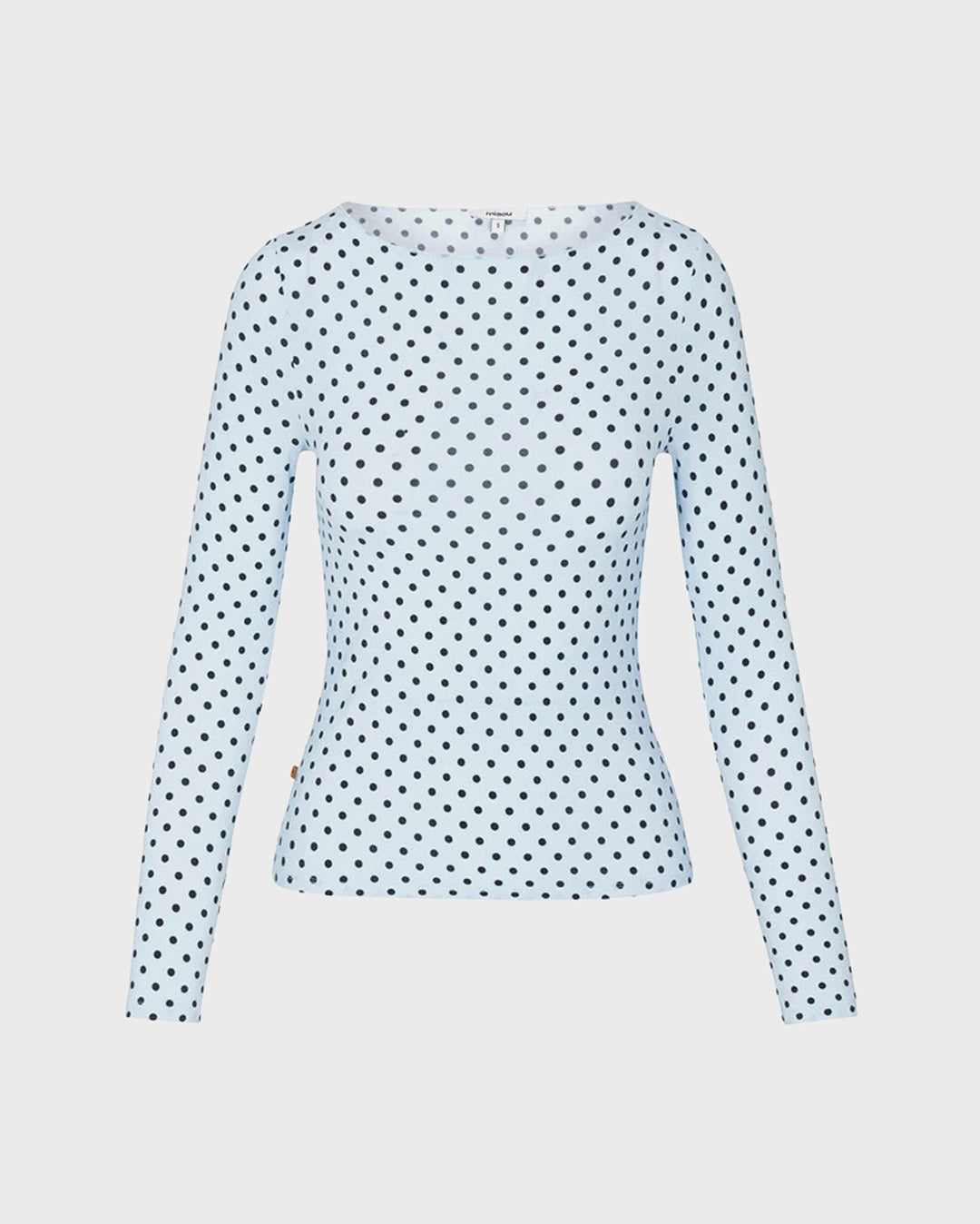 Amelia Top - Blue Small Dot - Miaou