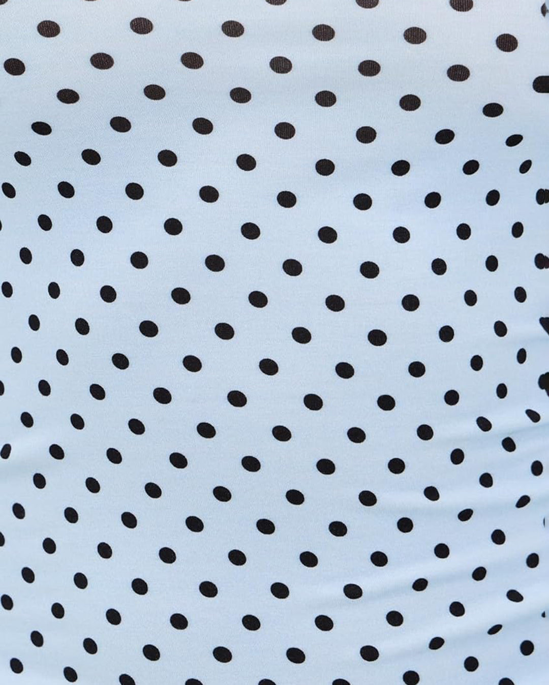 Amelia Top - Blue Small Dot - Miaou