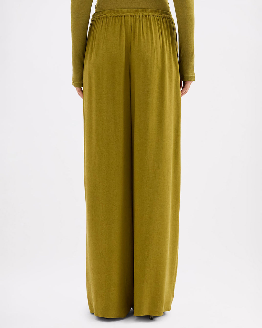 Anthea Pant - Avocado - Nude Lucy